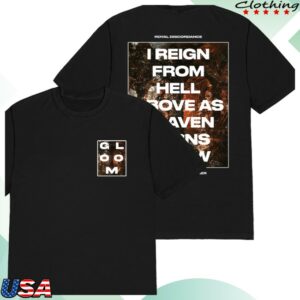 Armada Merch Store The Gloom In The Corner Heaven Burns T-Shirt