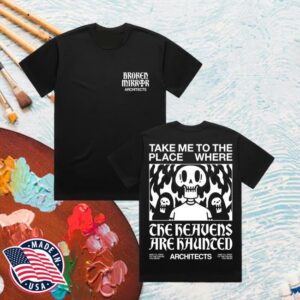 Architects Merch Store Shop Broken Mirror Heavens Black T-Shirt