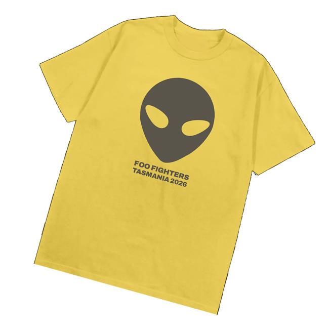 Foo Fighters Shop Merch Store Alien Tee Foo Fighters Shop Merch Store Alien Tee