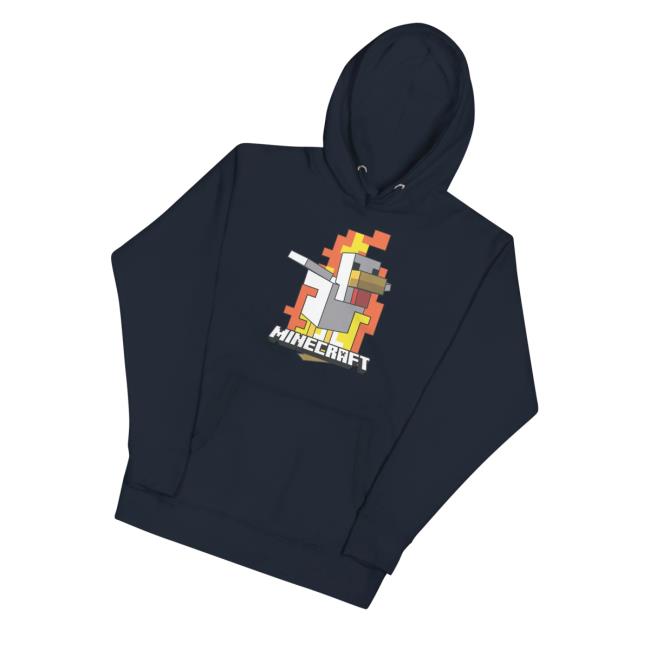 Minecraft Shop Merch Store Minecraft Hoodie Fire Chicken Minecraft Shop Merch Store Minecraft Hoodie Fire Chicken