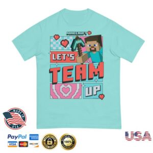 Minecraft Shop Merch Store Minecraft T-Shirt Let’s Team Up