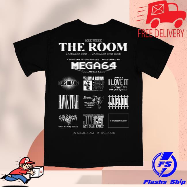 Mega64 Merch Store The Room Shirt Mega64 Merch Store The Room Shirt