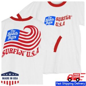 The Beach Boys Store Merch Surfin Usa Ringer