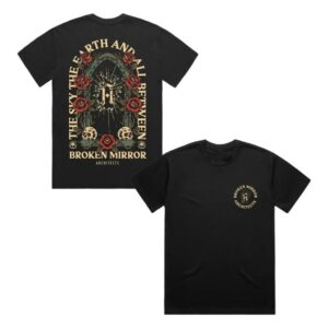Architects Merch Store Broken Mirror Black T-Shirt