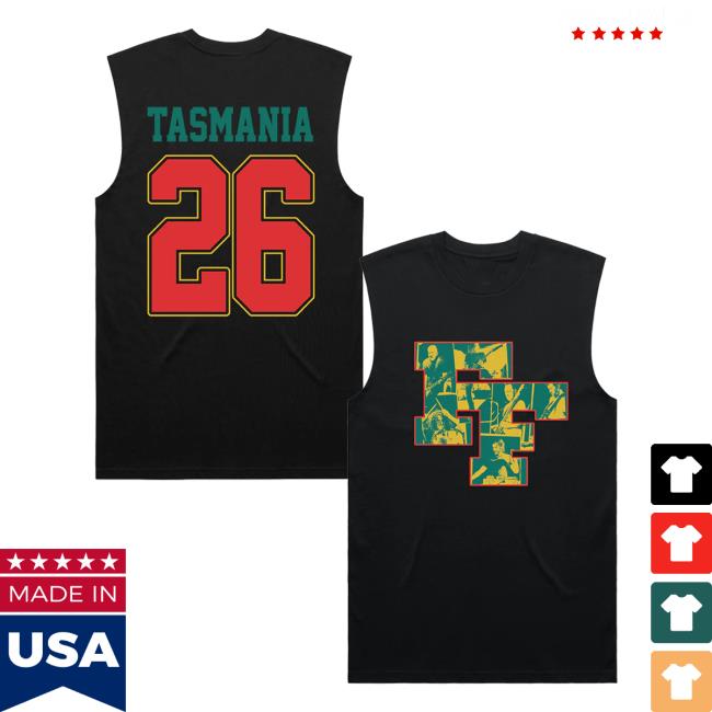 Foo Fighters Merch Store Ff 26 Tasmania Tank Foo Fighters Merch Store Ff 26 Tasmania Tank