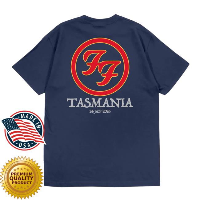 Foo Fighters Merch Store Foo Fighters 2026 Utas Stadium Tee Foo Fighters Merch Store Foo Fighters 2026 Utas Stadium Tee
