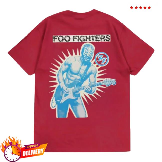 Foo Fighters Merch Store Lucha Libre Tee Foo Fighters Merch Store Lucha Libre Tee