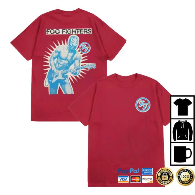 Foo Fighters Merch Store Lucha Libre Tee Foo Fighters Merch Store Lucha Libre Tee