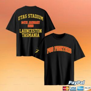 Foo Fighters Merch Store Utas Stadium Tee