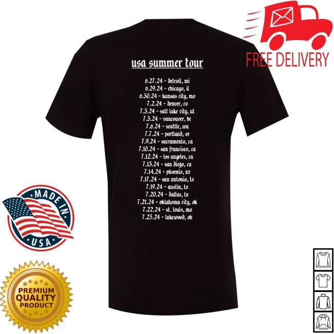 Softcult Store Merch Heaven Usa Tour Dates Unisex T-Shirt 5 Softcult Store Merch Heaven Usa Tour Dates Unisex T-Shirt