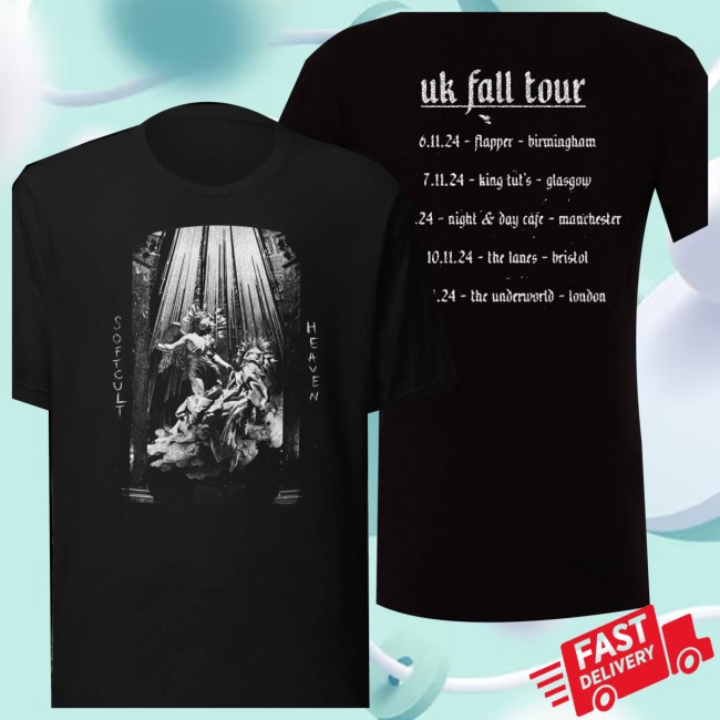 Softcult Store Merch Heaven Uk Tour Dates Unisex T-Shirt 4 Softcult Store Merch Heaven Uk Tour Dates Unisex T-Shirt