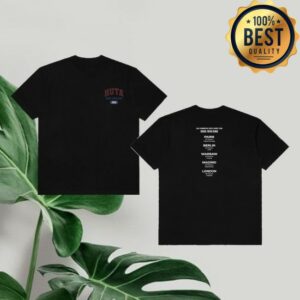 Official Rootcompany Store Merch Lee Minhyuk (Huta) Europe Tour Black Tee