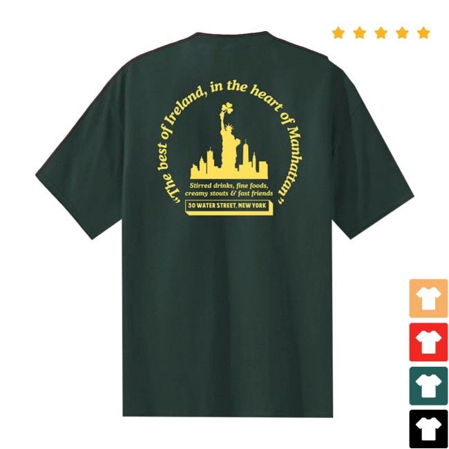 The Dead Rabbit Store Merch The Dead Rabbit Irish Imports Manhattan T-Shirt 4 The Dead Rabbit Store Merch The Dead Rabbit - Irish Imports Manhattan T-Shirt