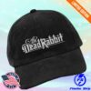 The Dead Rabbit Store Merch The Dead Rabbit Embroidered Logo Corduroy Cap - Black
