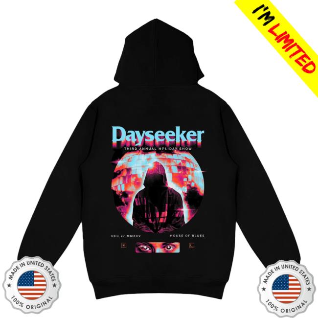 Dayseeker Merch Store 2025 Holiday Show Hoodie 4 Dayseeker Merch Store 2025 Holiday Show Hoodie