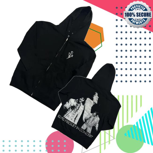 Graceland Store Merch Shop Elvis Presley In Concert Zip Hoodie 3 Graceland Store Merch Shop Elvis Presley In Concert Zip Hoodie