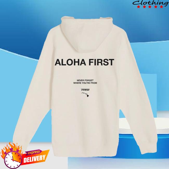 Tasi First Merch Store Ohana First Hoodie Natural 4 Tasi First Merch Store Ohana First Hoodie Natural