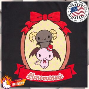 Sanrio Store Merch Lloromannic Adult Bows & Dots Tee