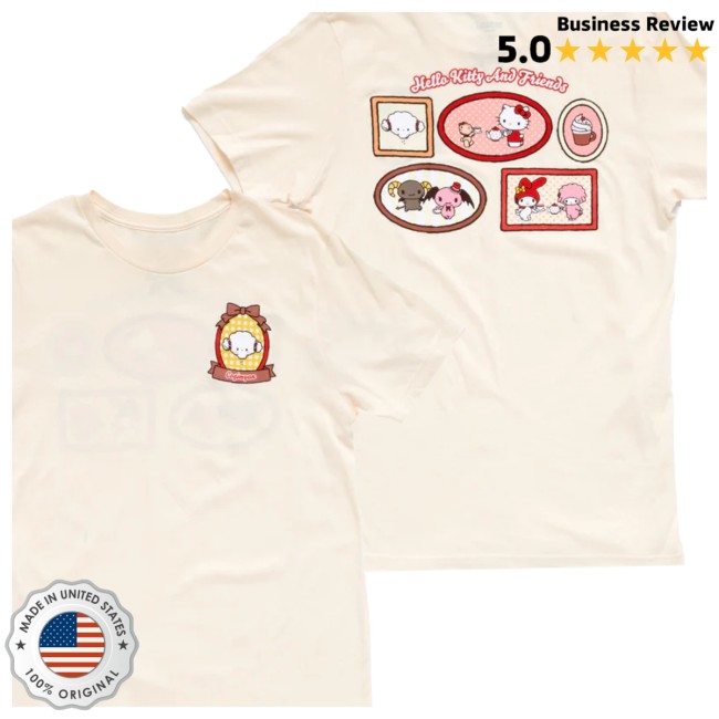 Sanrio Store Merch Cogimyun Adult Sharing Tee 5 Sanrio Store Merch Cogimyun Adult Sharing Tee