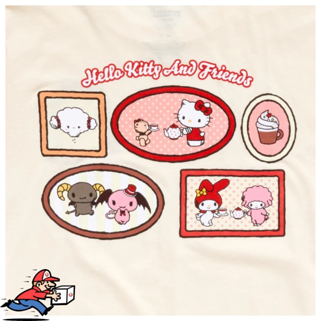 Sanrio Store Merch Cogimyun Adult Sharing Tee 6 Sanrio Store Merch Cogimyun Adult Sharing Tee