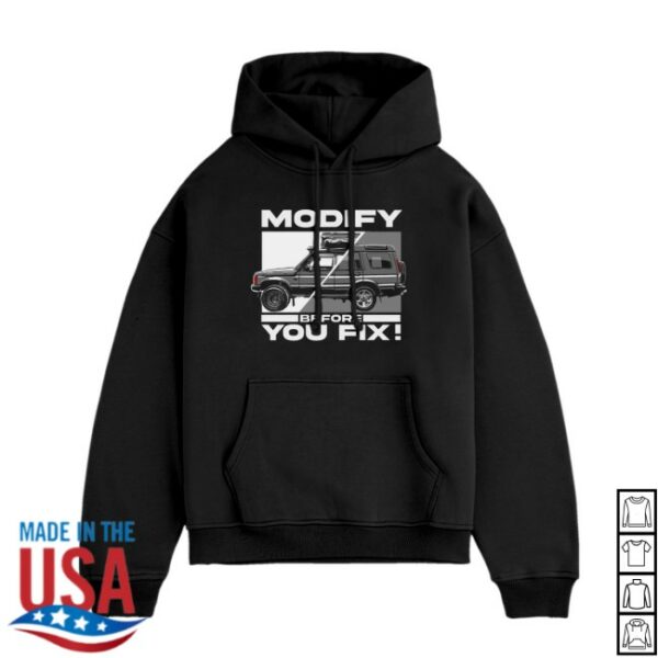Icon Box Store Merch Disco 2 Modify Before You Fix Hoodie - Newest ...