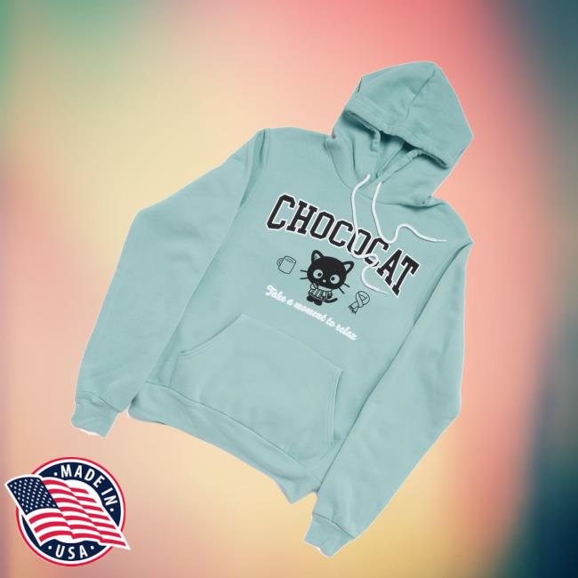 Sanrio Merch Store Shop Chococat Adult Take A Moment To Relax Hoodie 3 Sanrio Merch Store Shop Chococat Adult Take A Moment To Relax Hoodie