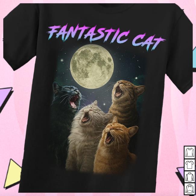 Fantastic Cat Merch Store Howling Moon Bootleg Shirt 5 Fantastic Cat Merch Store Howling Moon Bootleg Shirt