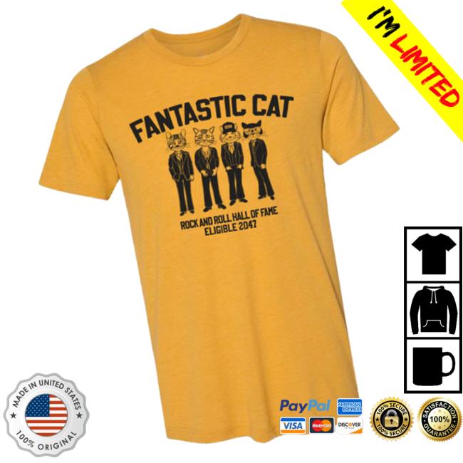 Fantastic Cat Merch Store Rock And Roll Hall Of Fame Tee 4 Fantastic Cat Merch Store Rock And Roll Hall Of Fame Tee