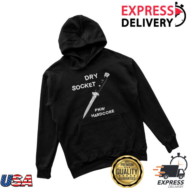 Get Better Records Merch Store Dry Socket Knife Hoodie 4 Get Better Records Merch Store Dry Socket Knife Hoodie