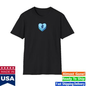 Bluecoats Merch Store Shop Candy Heart Printed T-Shirt