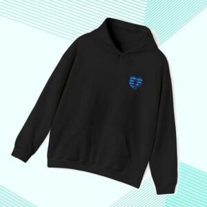Bluecoats Merch Store Shop Candy Heart Hoodie