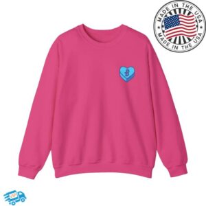 Bluecoats Merch Store Shop Candy Heart Crewneck