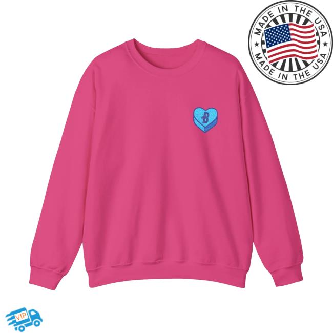 Bluecoats Merch Store Shop Candy Heart Crewneck 2 Bluecoats Merch Store Shop Candy Heart Crewnecks