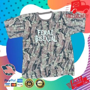 Pattie Gonia Merch Store Feral Bisexual Cream Print