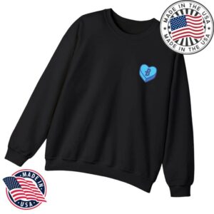 Bluecoats Merch Store Shop Candy Heart Crewneck
