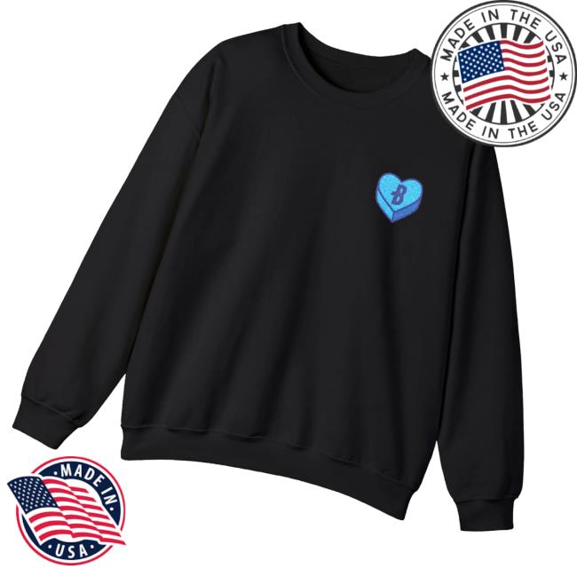 Bluecoats Merch Store Shop Candy Heart Crewneck Bluecoats Merch Store Shop Candy Heart Crewneck