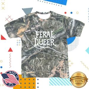 Pattie Gonia Merch Store Feral Queer Cream Print