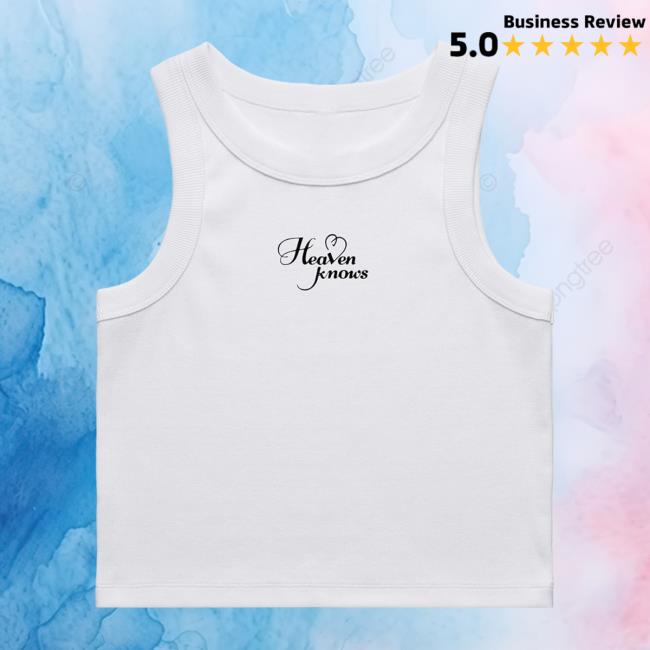 Pinkpantheress Merch Store Heaven White Tank 2 Pinkpantheress Merch Store Heaven White Tank