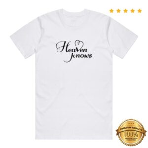 Pinkpantheress Merch Store Heaven White T-Shirt