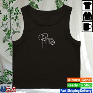 Pinkpantheress Merch Store Logo Black Tank