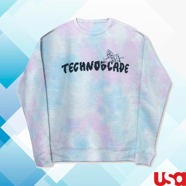 Technoblade Merch Store Shop Technoplane Tie Dye Crewneck