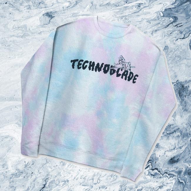 Technoblade Merch Store Shop Technoplane Tie Dye Crewneck
