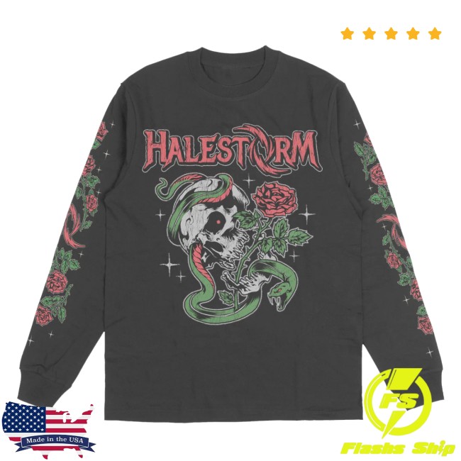 Halestorm Store Merch Fallen Star Long Sleeve 5 Halestorm Store Merch Fallen Star Long Sleeve