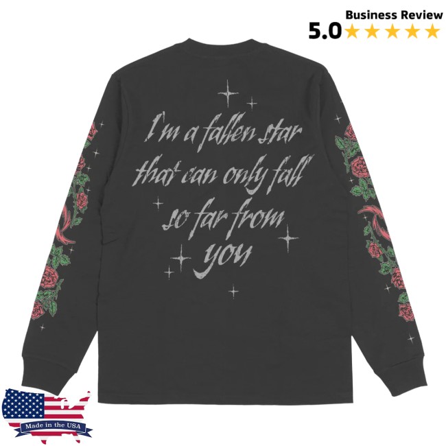 Halestorm Store Merch Fallen Star Long Sleeve 6 Halestorm Store Merch Fallen Star Long Sleeve