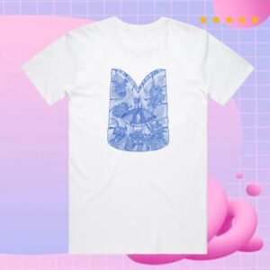 Devolver Digital Store Merch Cult Of The Lamb Ice Crown T-Shirt White