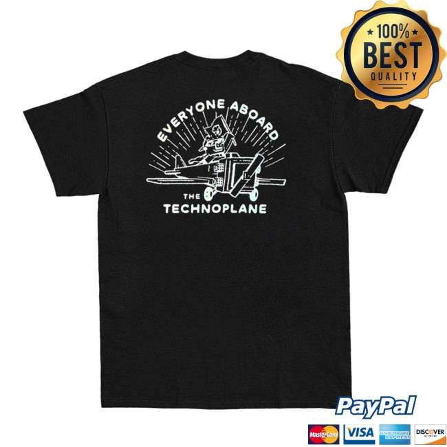 Technoblade Store Merch Everyone Aboard Tee Black 4 Technoblade Store Merch Everyone Aboard Tee (Black)