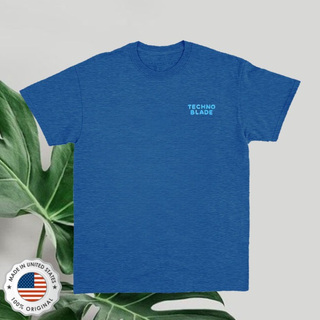 Technoblade Store Merch Everyone Aboard Tee 3 Technoblade Store Merch Everyone Aboard Tee (Cool Blue)