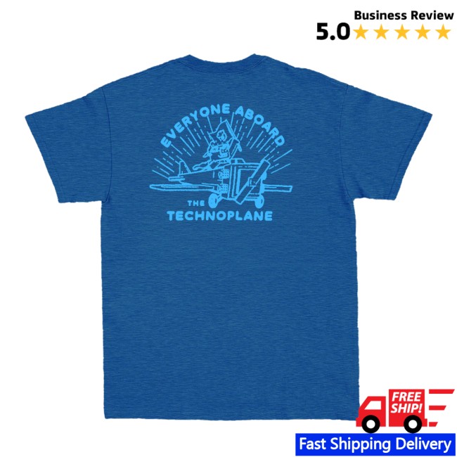 Technoblade Store Merch Everyone Aboard Tee 5 Technoblade Store Merch Everyone Aboard Tee (Cool Blue)