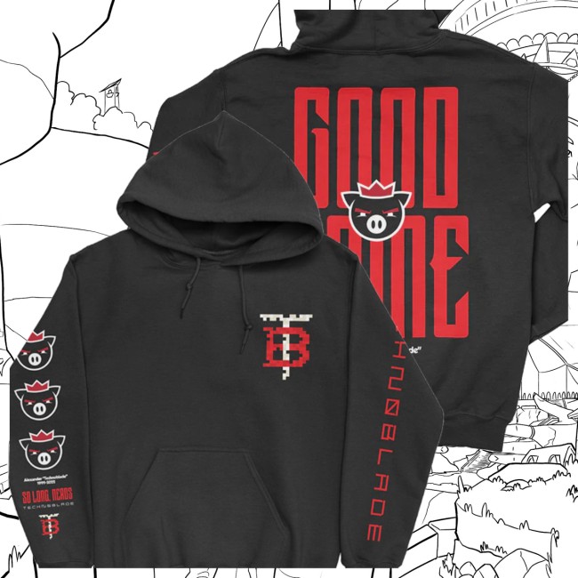 Technoblade Store Merch Good Game Hoodie Black 4 Technoblade Store Merch Good Game Hoodie (Black)