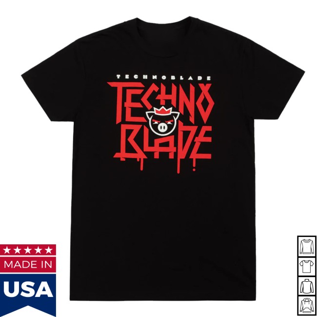 Technoblade Store Merch Agro Tee Black 7 Technoblade Store Merch Agro Tee (Black)
